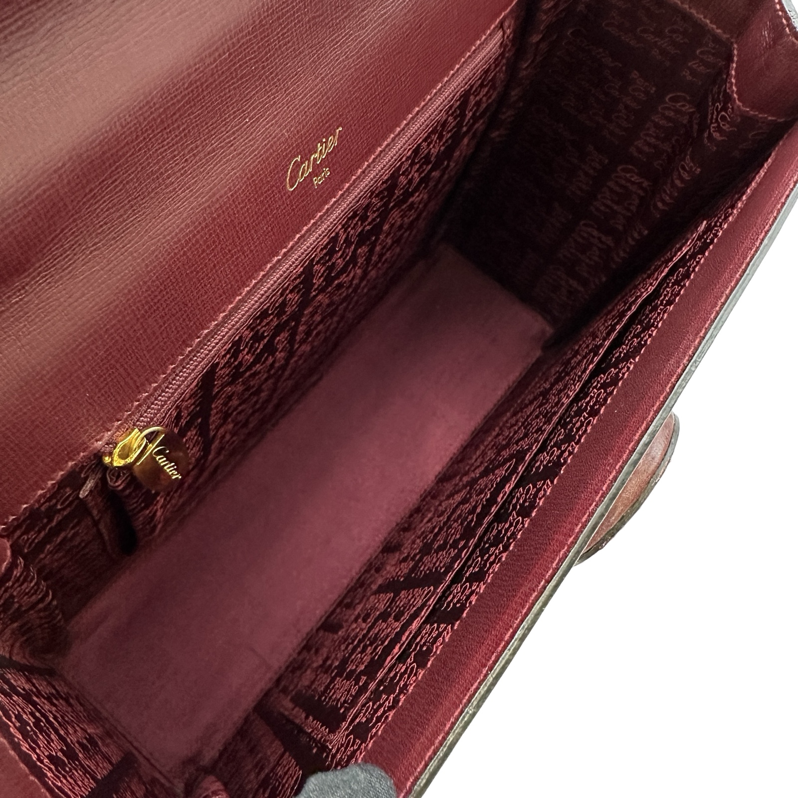 カルティエ Cartier マストライン ハンドバッグ ハンドバッグ - Used B