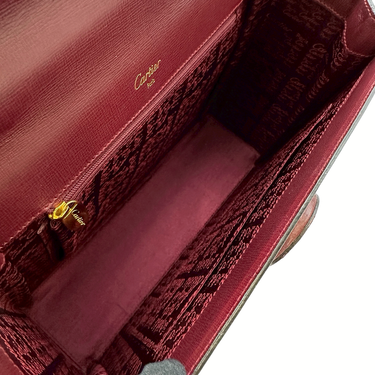 カルティエ Cartier マストライン ハンドバッグ ハンドバッグ - Used B