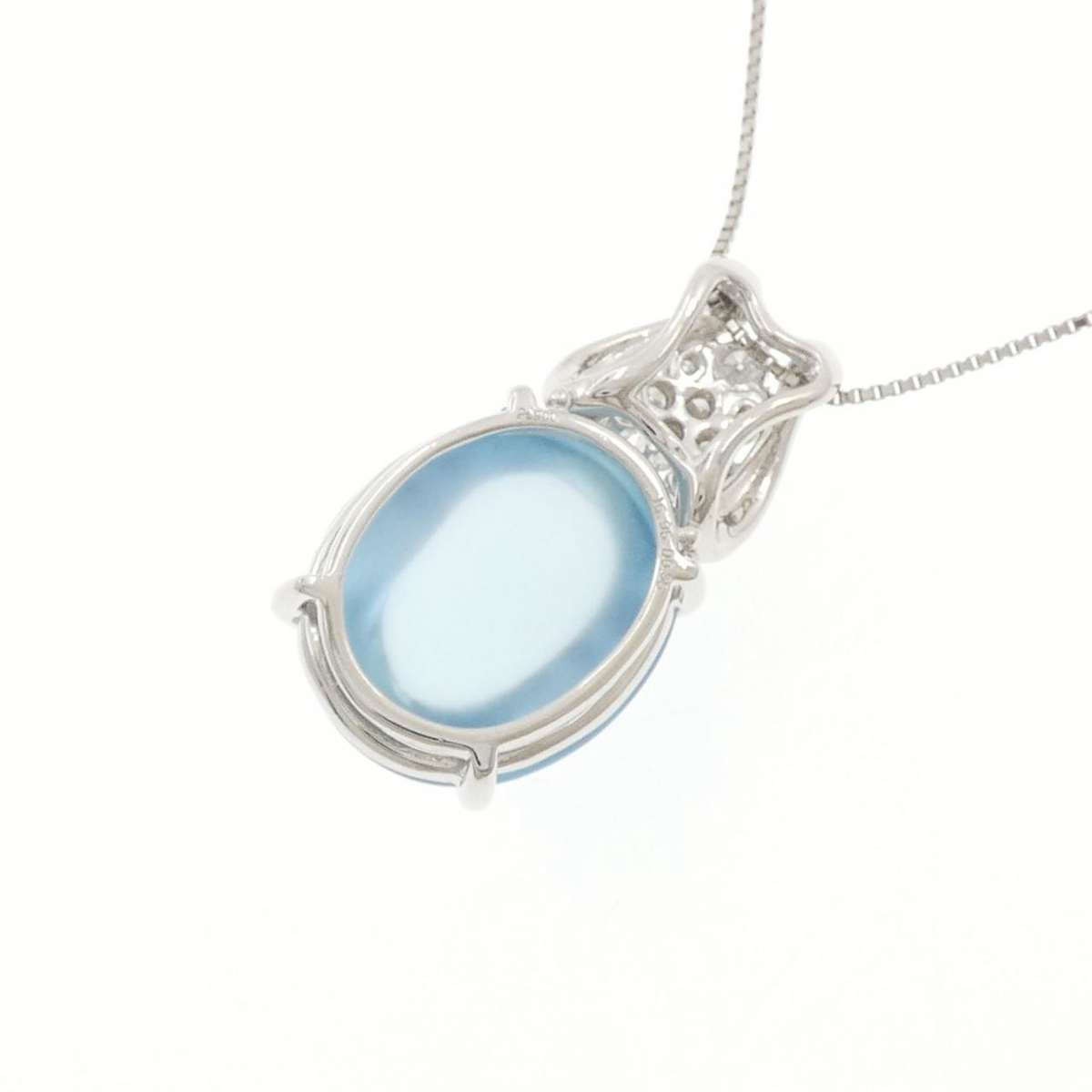 PT900/PT850 アクアマリン ネックレス 16.95CT - Used A (270-004-335