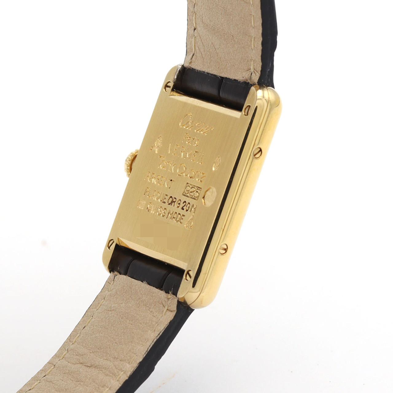 カルティエ マストタンクSM GP W1005554 GP クォーツ - Used A (230