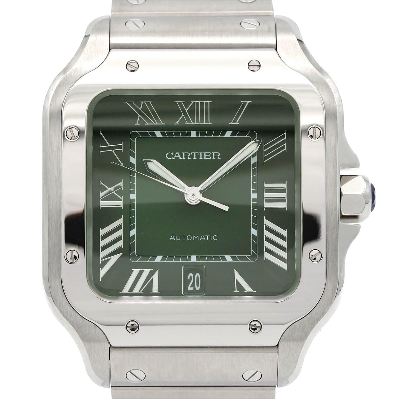 カルティエ CARTIER W20037R3 サントスロンド MM デイト クォーツ