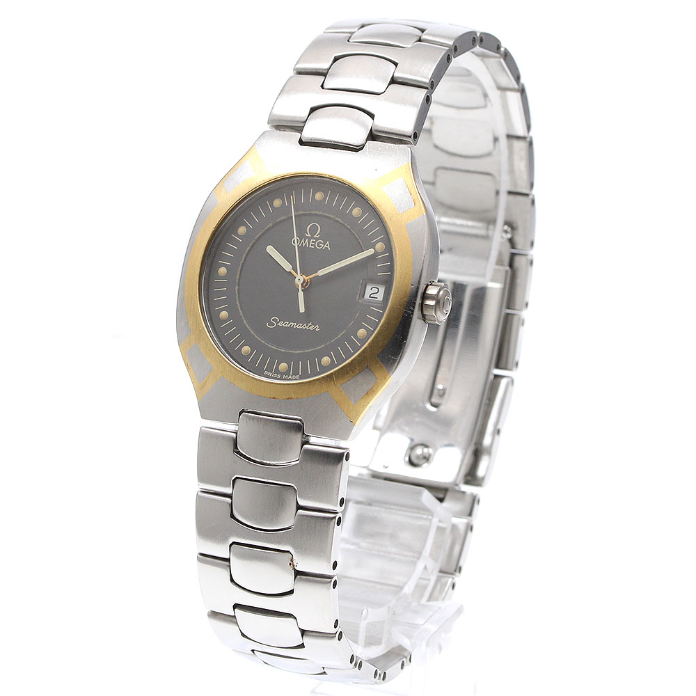 オメガ OMEGA シーマスターポラリス デイト クォーツ メンズ _914826