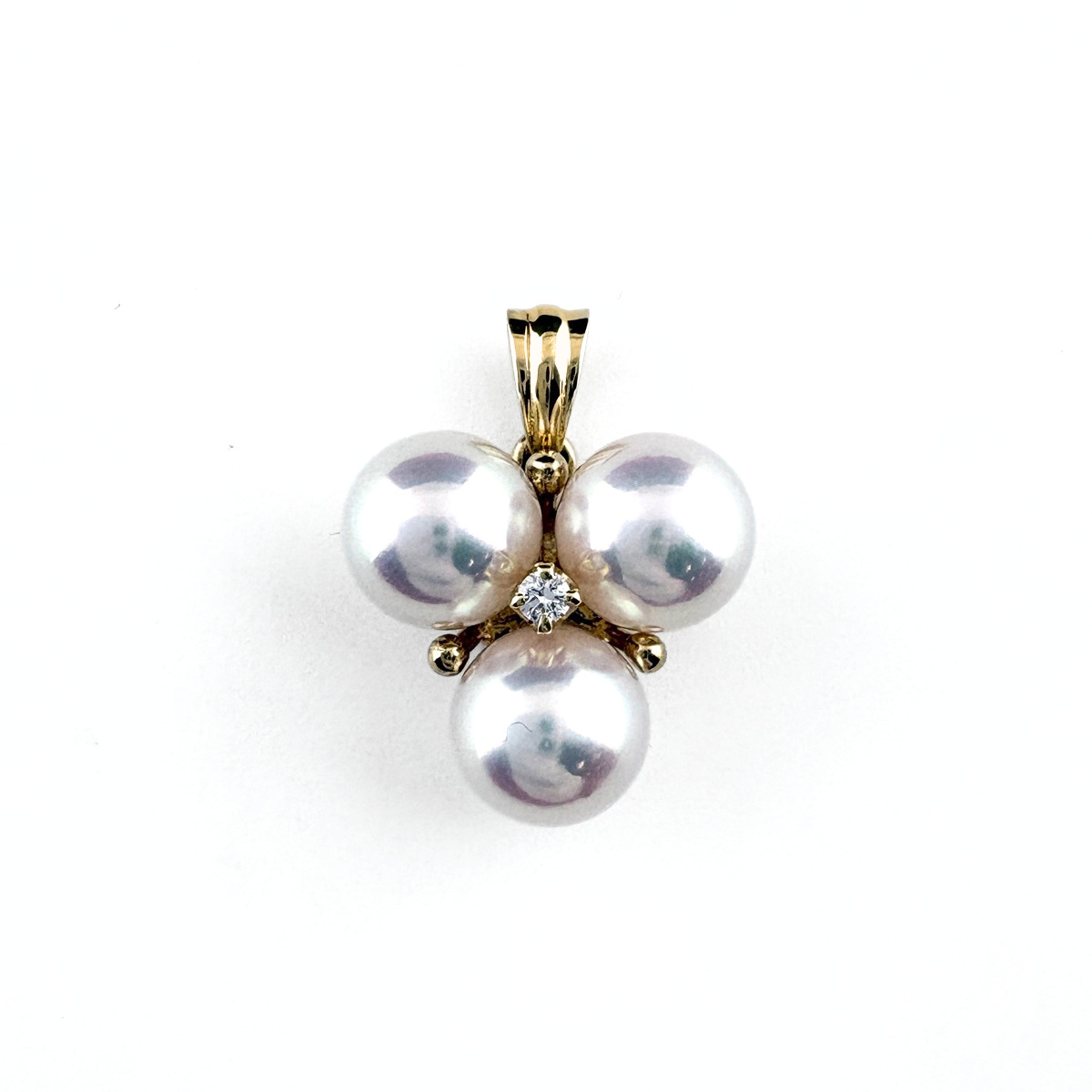 ミキモト MIKIMOTO パール ペンダントトップ YG イエローゴールド
