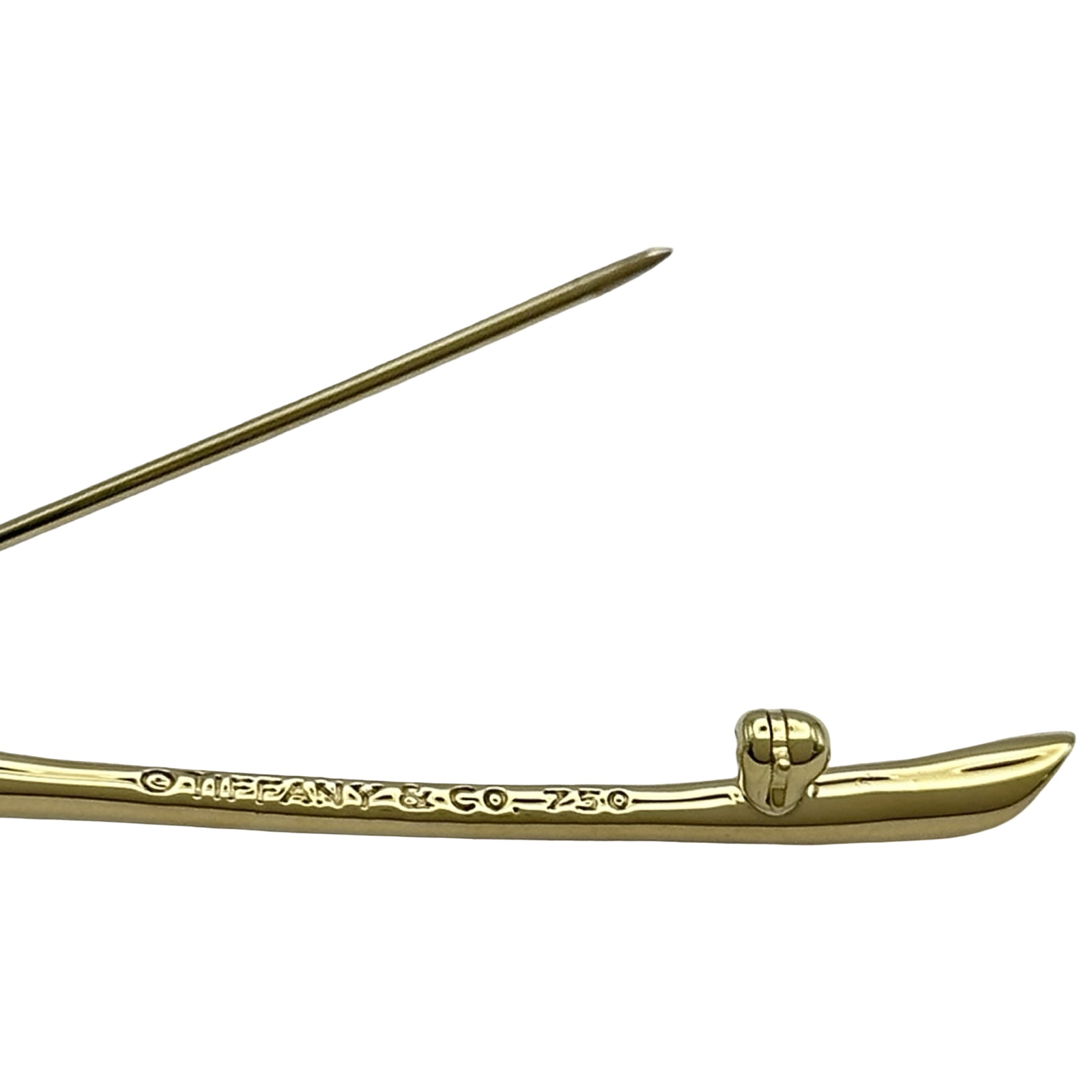 ティファニー TIFFANY＆CO イチョウブローチ ブローチ - Used A