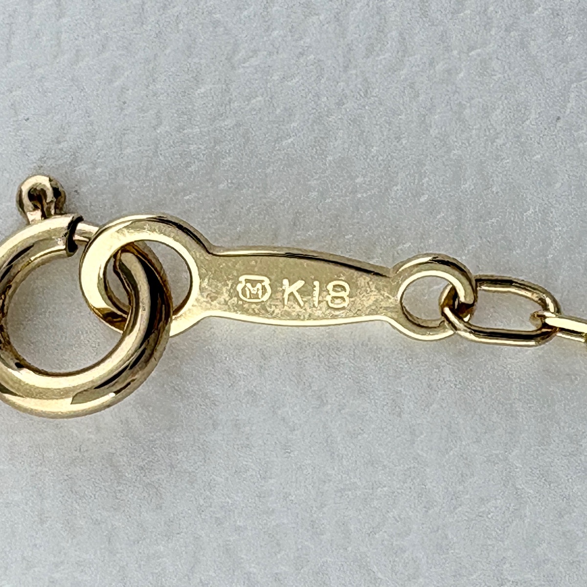 ミキモト MIKIMOTO パールワンポイント YG イエローゴールド