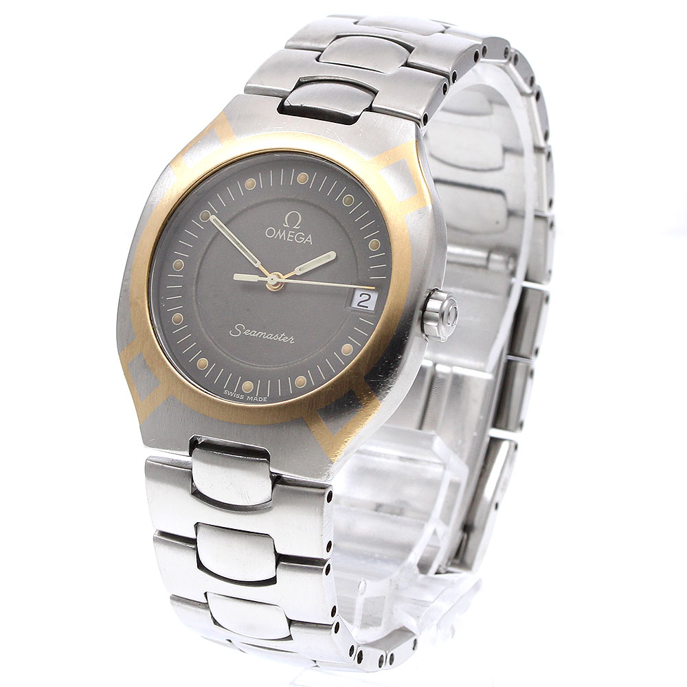 オメガ OMEGA シーマスターポラリス デイト クォーツ メンズ _914827