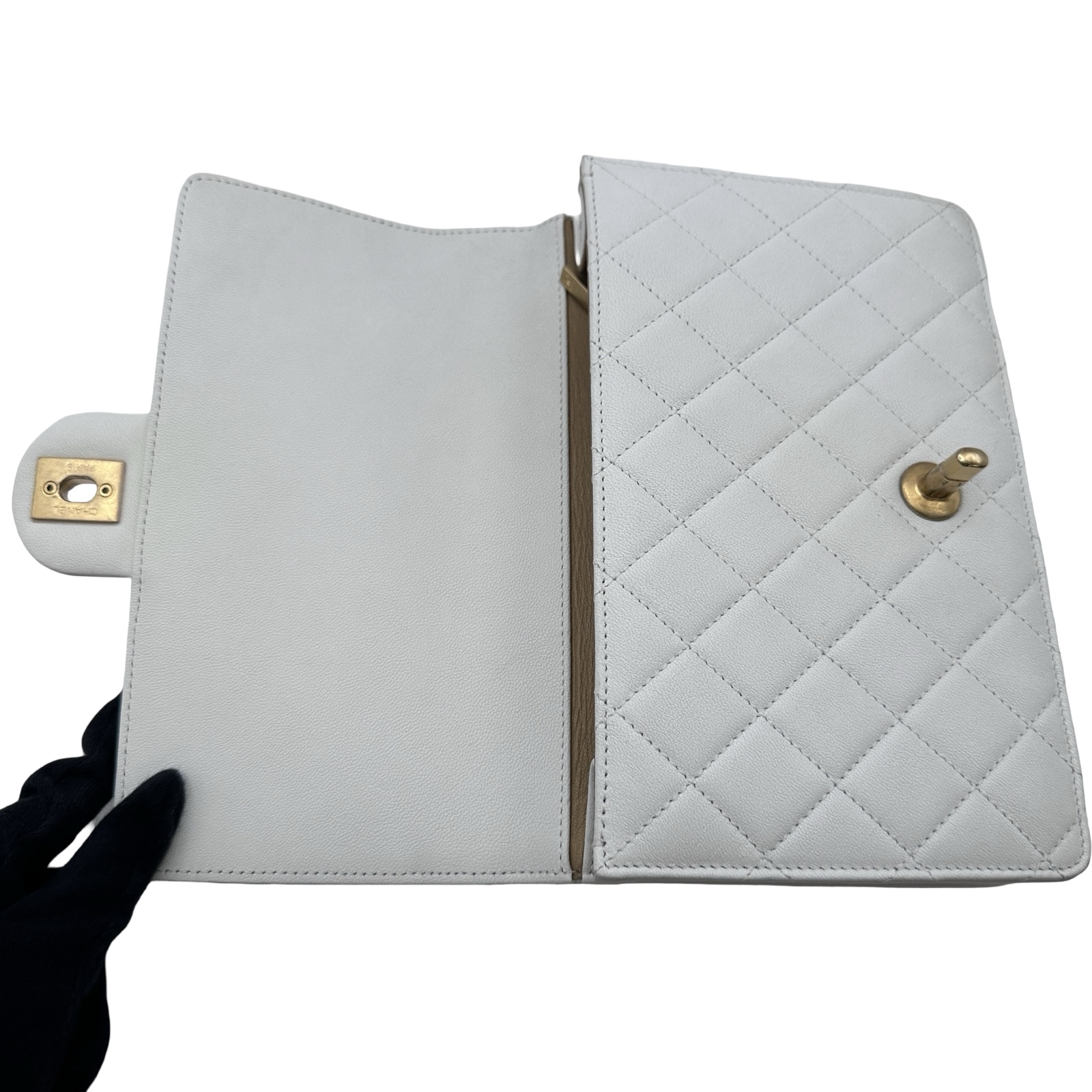 シャネル CHANEL パールチェーンショルダー 28番台 ショルダーバッグ 