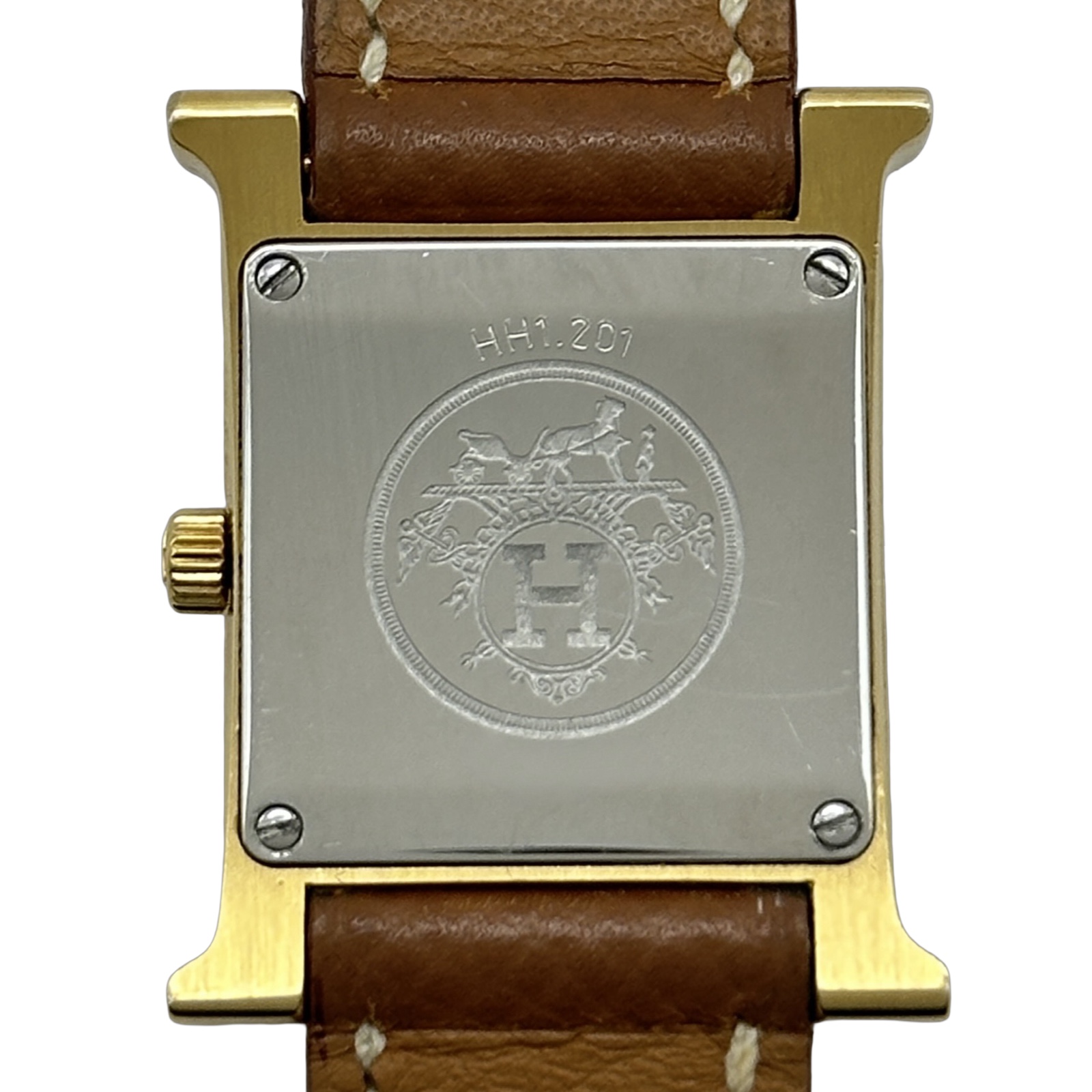 極美品 エルメスHERMES HウォッチHH1.210 外装仕上済み エルメス HERMES Hウォッチ HH1.210 腕時計 - Used B (2300045768667