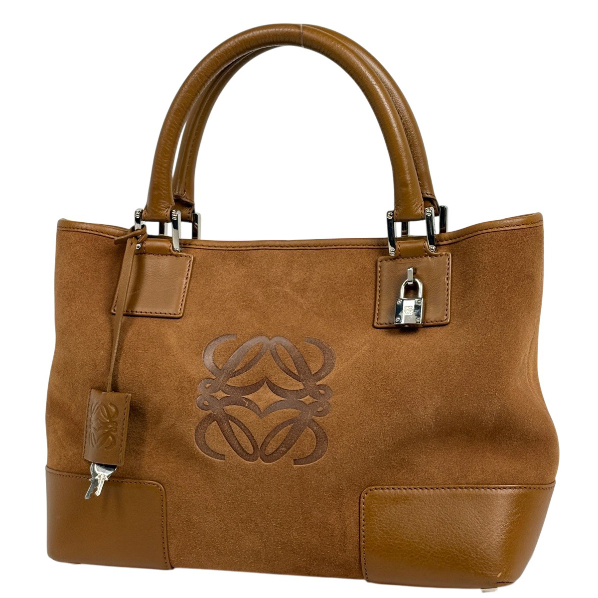 ロエベ LOEWE アマソナ フスタ トートバッグ アナグラム ハンドバッグ