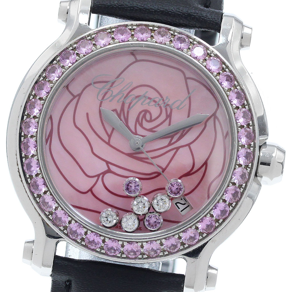 ショパール Chopard 278475-3030 ハッピースポーツ La Vie En Rose クォーツ レディース _944014 Chopard Happy Sport La Vie En Rose for $6,809 for sale from a