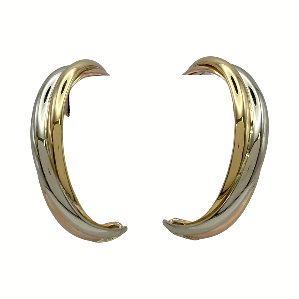 カルティエ　トリニティ イヤリング カルティエ Cartier トリニティイヤリング イヤリング - Used A