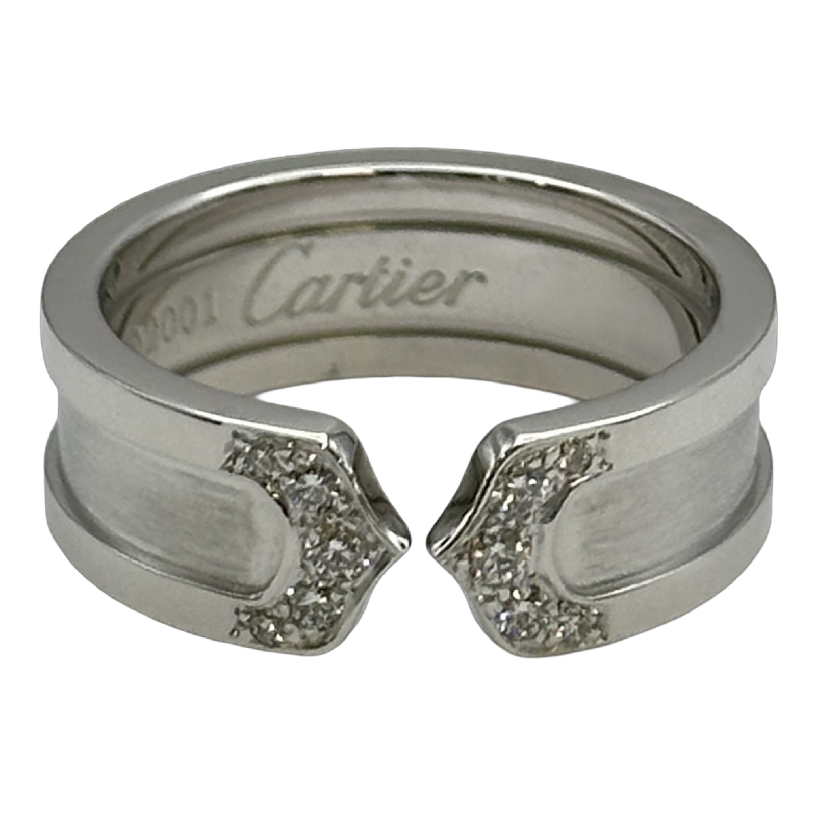 カルティエ Cartier C2ダイヤリング リング・指輪 - Used A