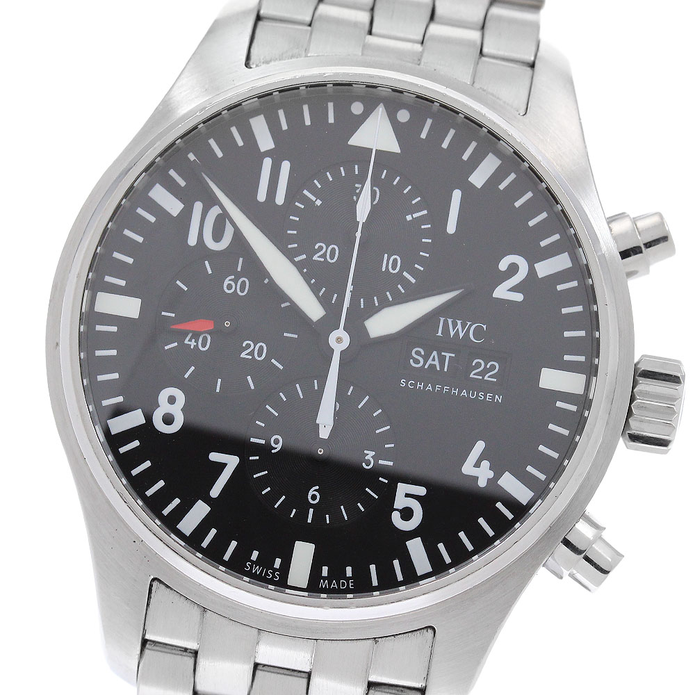 IWC SCHAFFHAUSEN IW327017 パイロットウォッチ マークXVIII デイト