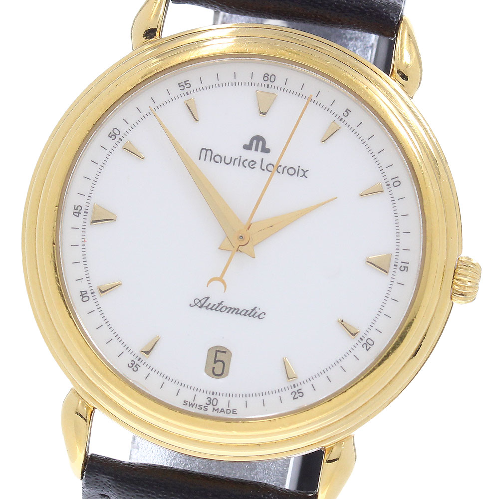 モーリスラクロア MAURICE LACROIX PT7558 ポントス スモールセコンド 手巻き メンズ 良品 _963384 モーリスラクロア MAURICE LACROIX PT7558 ポントス スモールセコンド