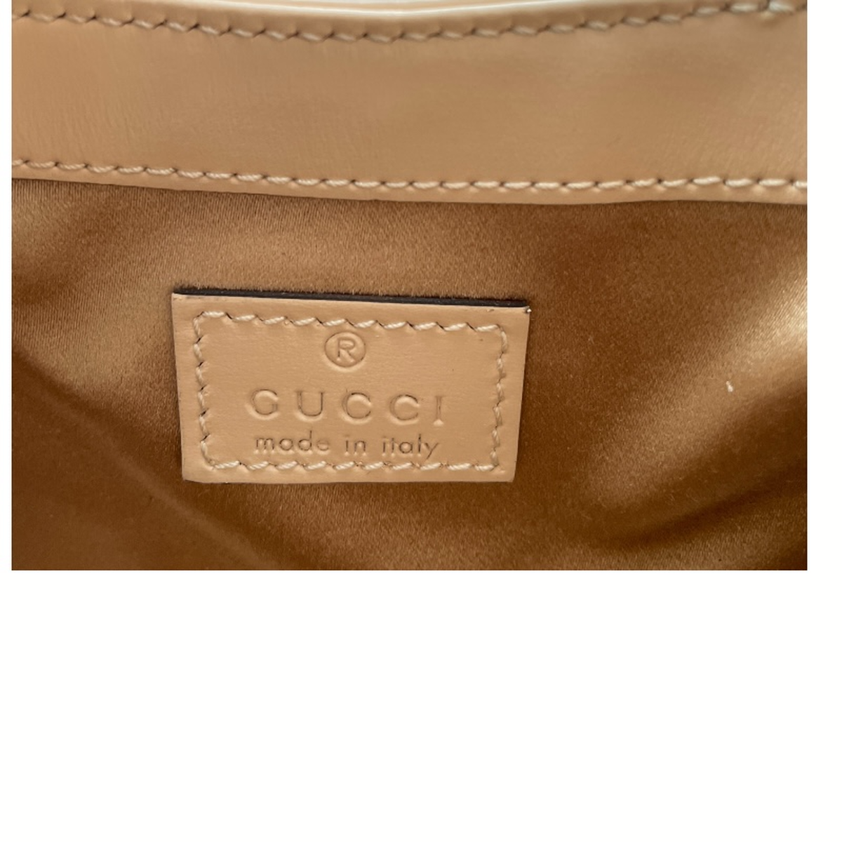 グッチ GUCCI ジャッキー1961ナノバッグ 760249 ベージュ レザー レディース ショルダーバッグ グッチ GUCCI ジャッキー1961ナノバッグ 760249 ベージュ レザー