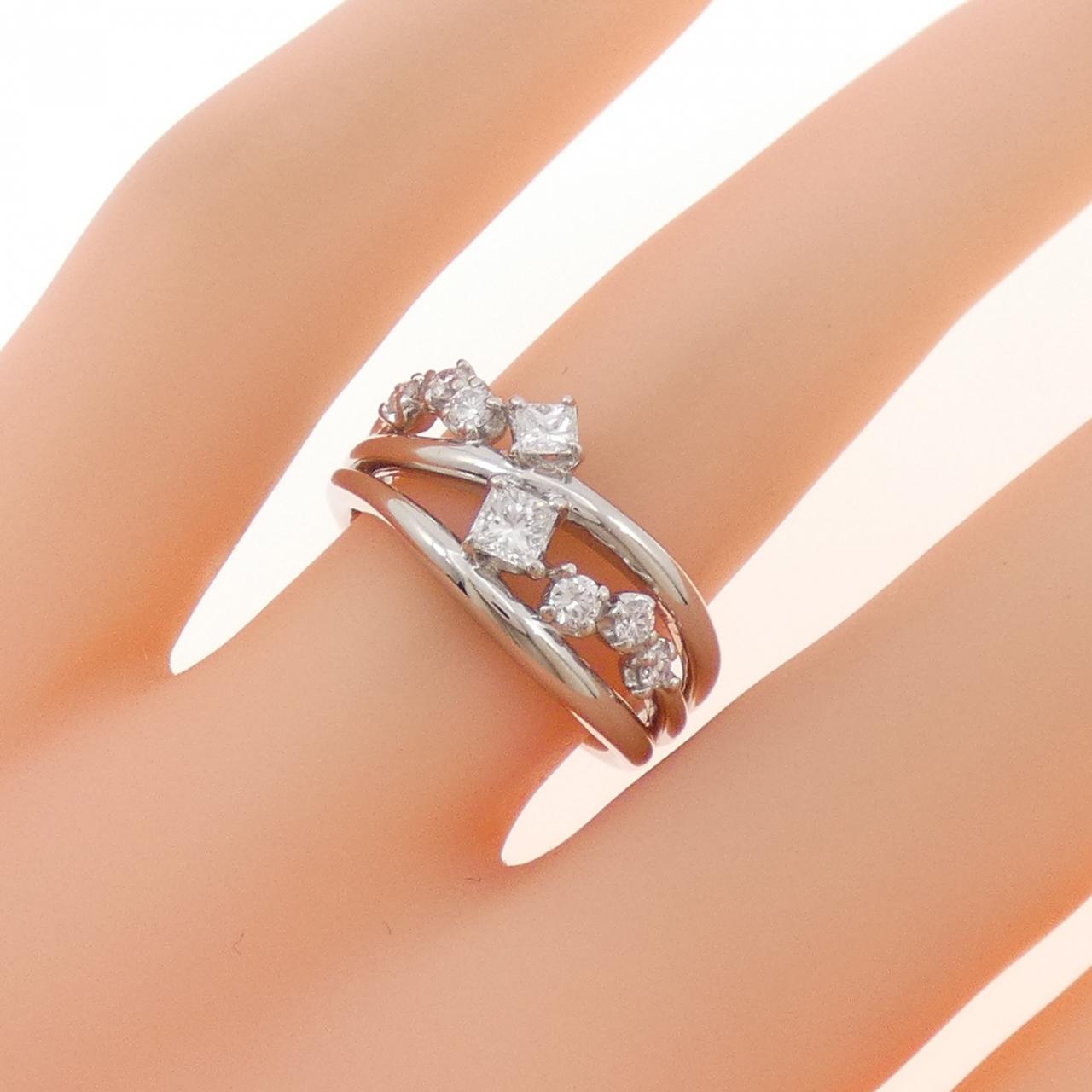 PT900 ダイヤモンド リング 0.44CT - Used A (230-000-545-5163) | MOLTS