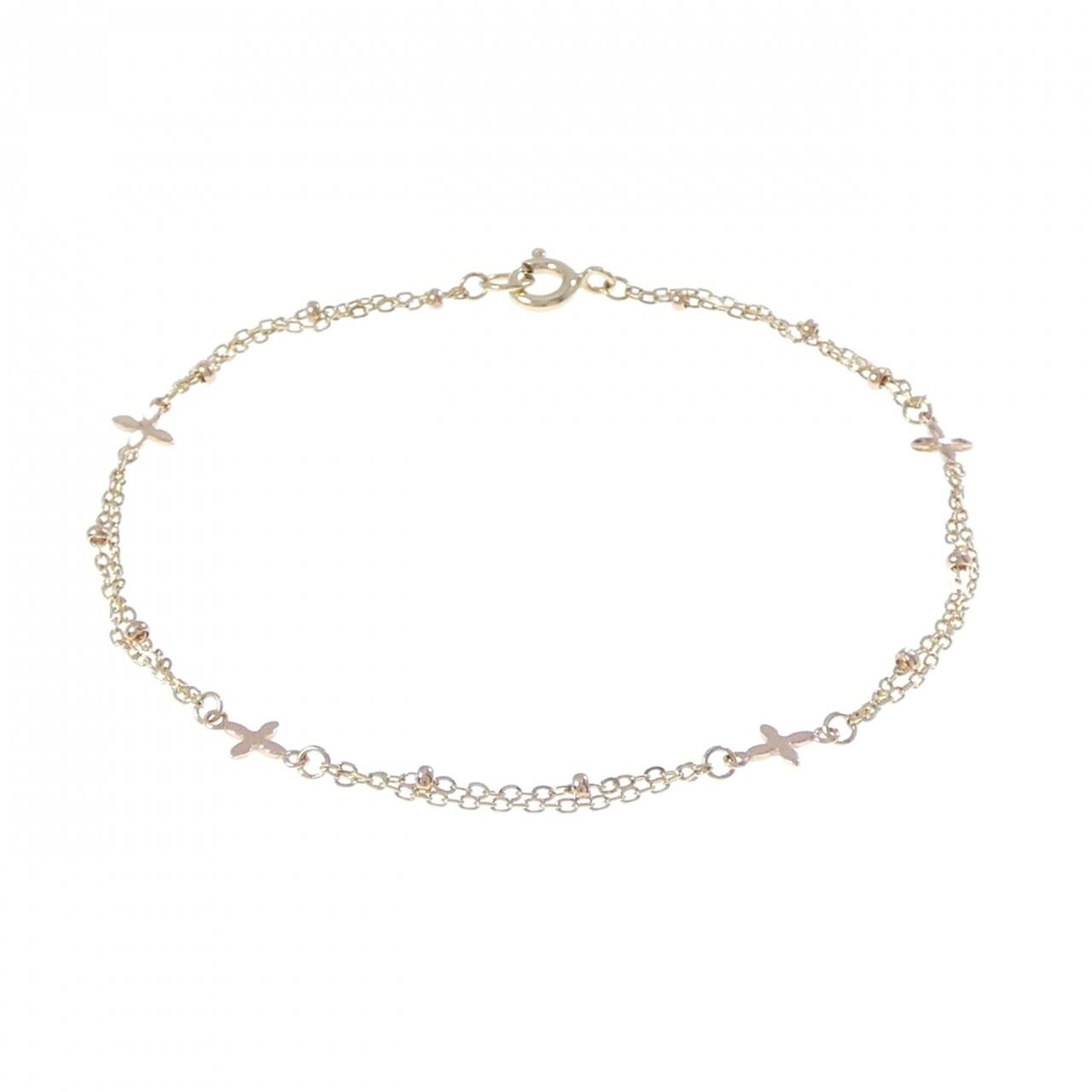 585YG/585PG クロス ブレスレット | MOLTS