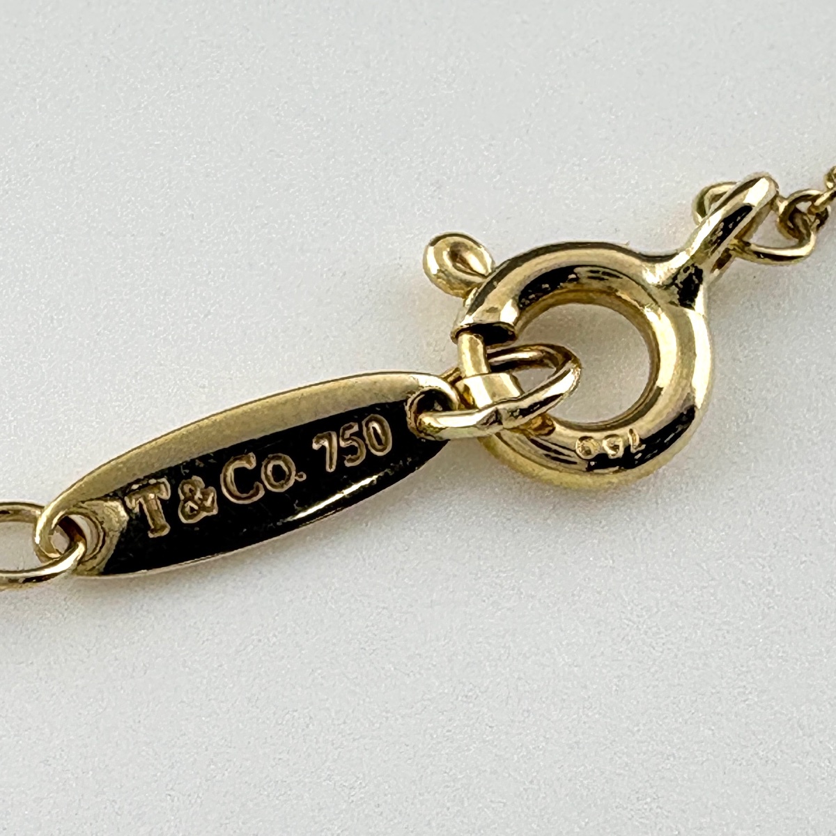 ティファニー TIFFANY&Co. バイザヤードブレスレット YG イエロー 