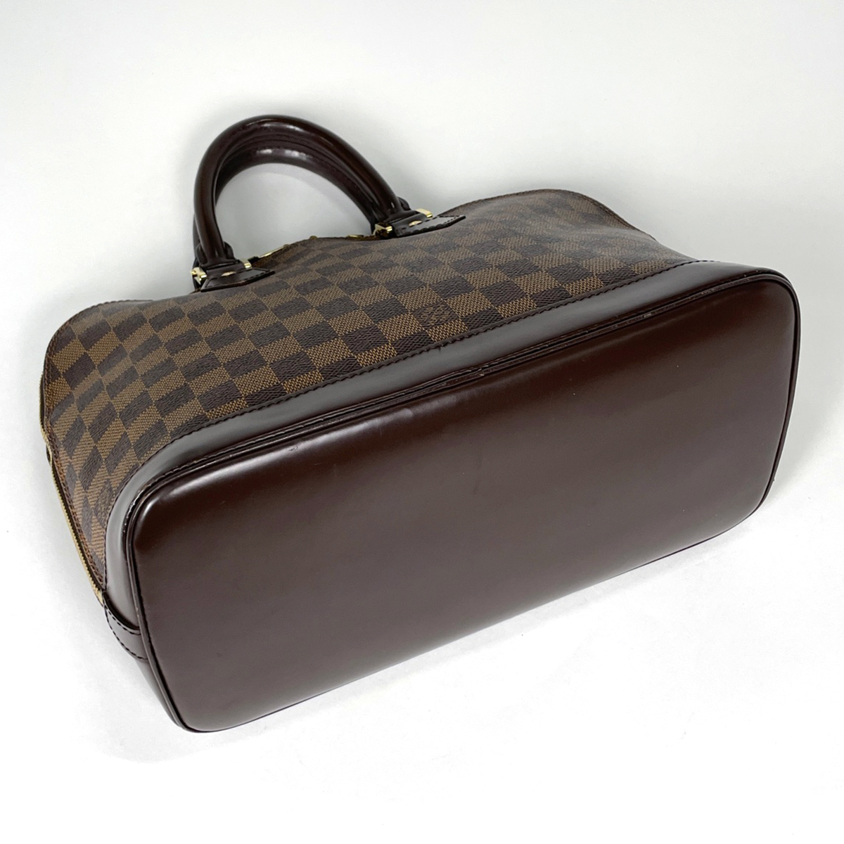 ルイ・ヴィトン Louis Vuitton アルマ ハンドバッグ ダミエ ブラウン