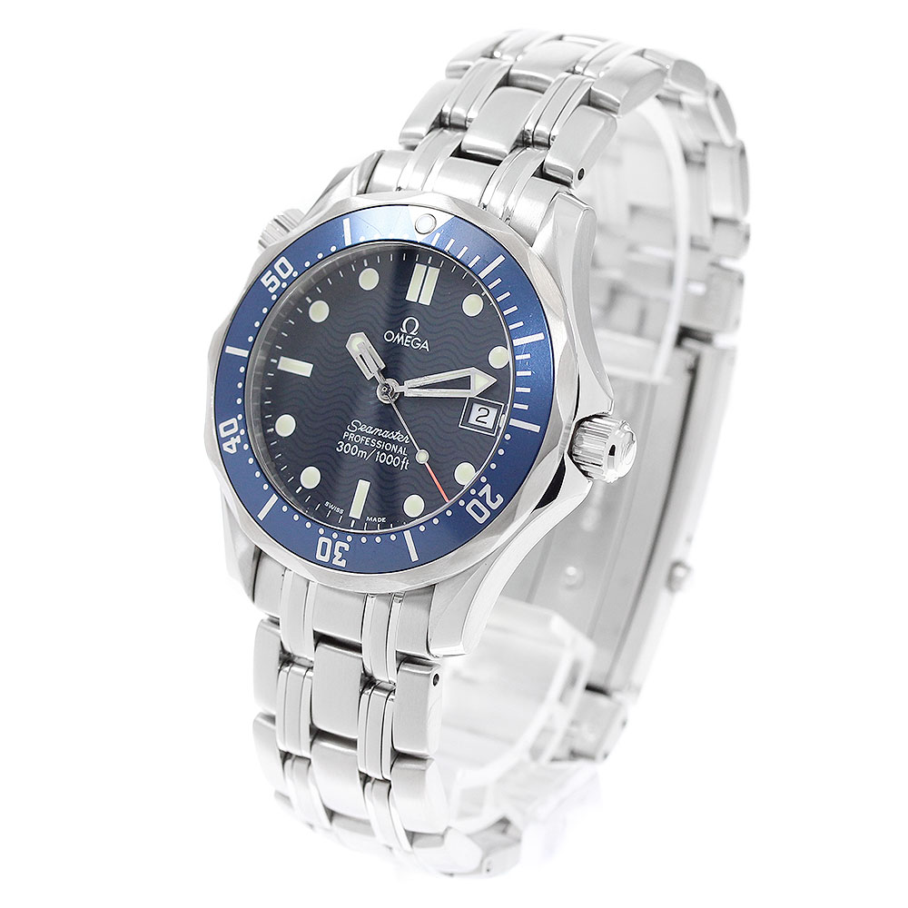 オメガ OMEGA 2561.80 シーマスター300 デイト クォーツ ボーイズ 良品 