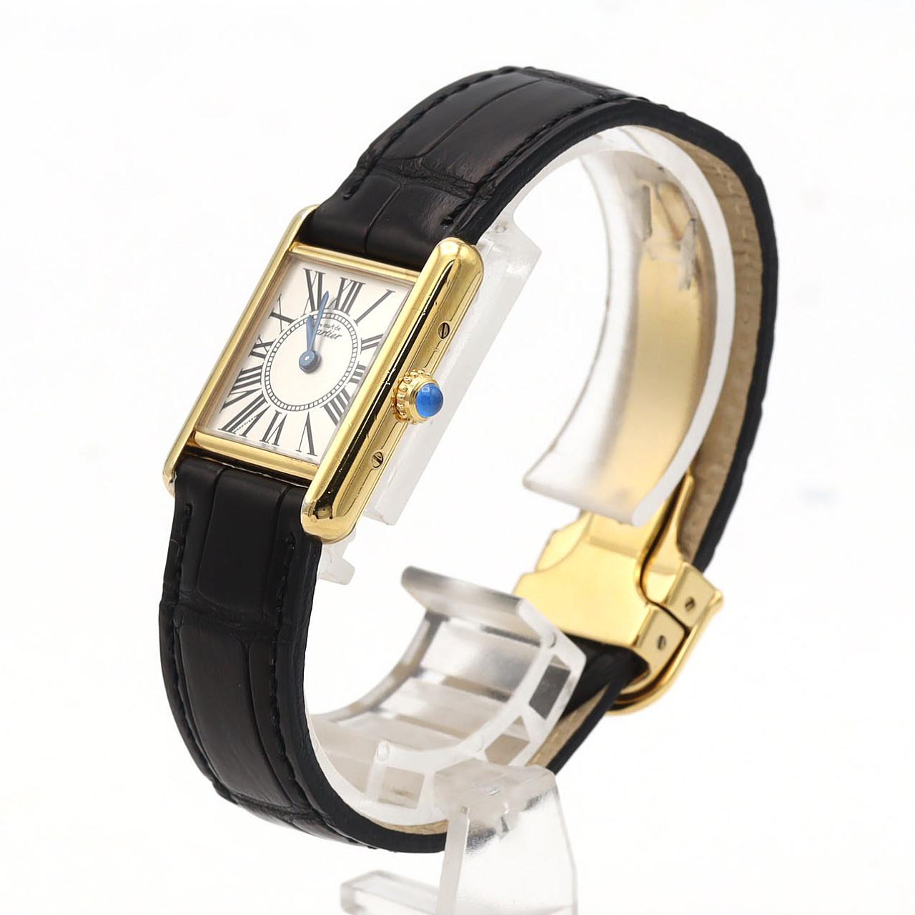 カルティエ マストタンクSM GP W1005554 GP クォーツ - Used A (230