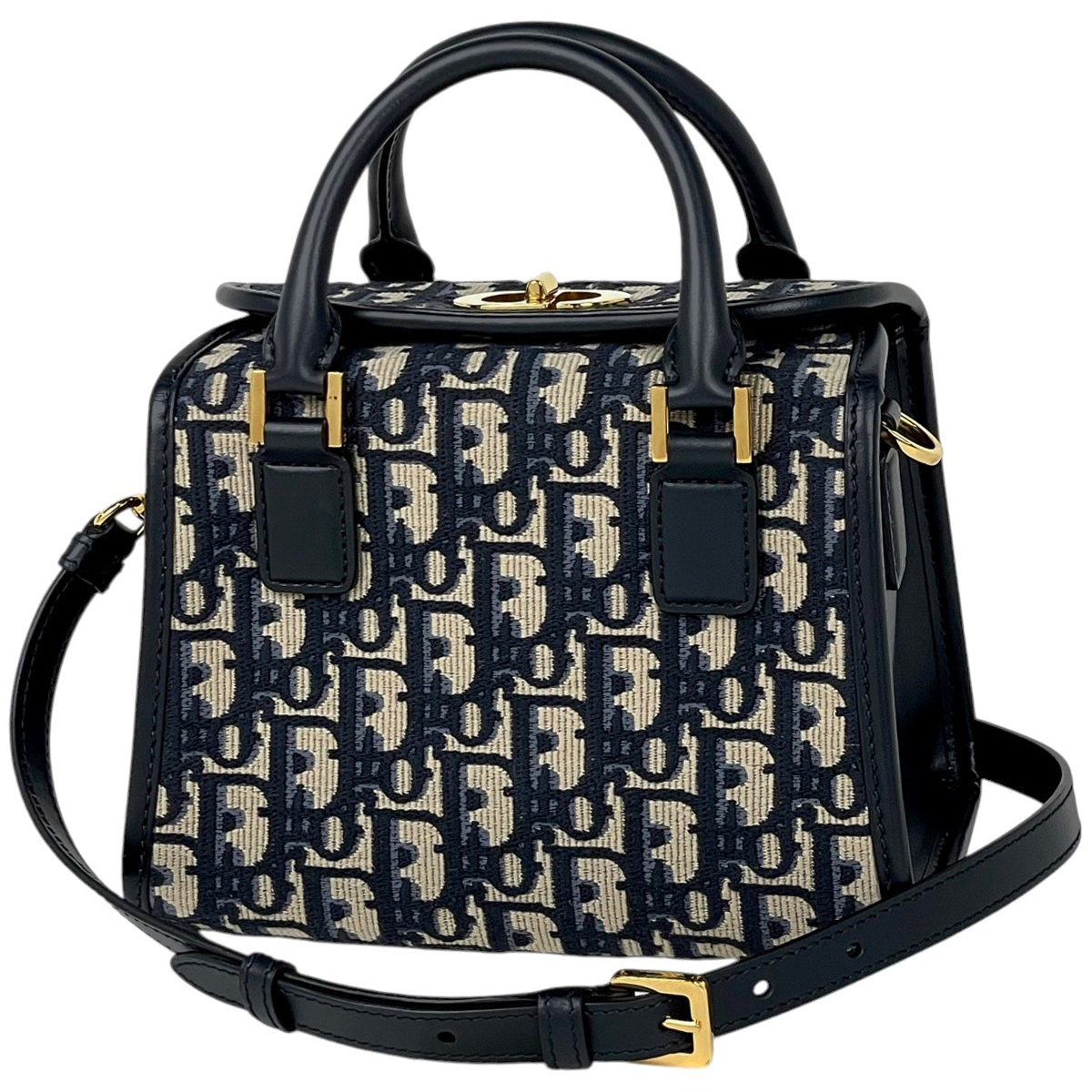 クリスチャンディオール Christian Dior トロッター柄 ハンドバッグ 