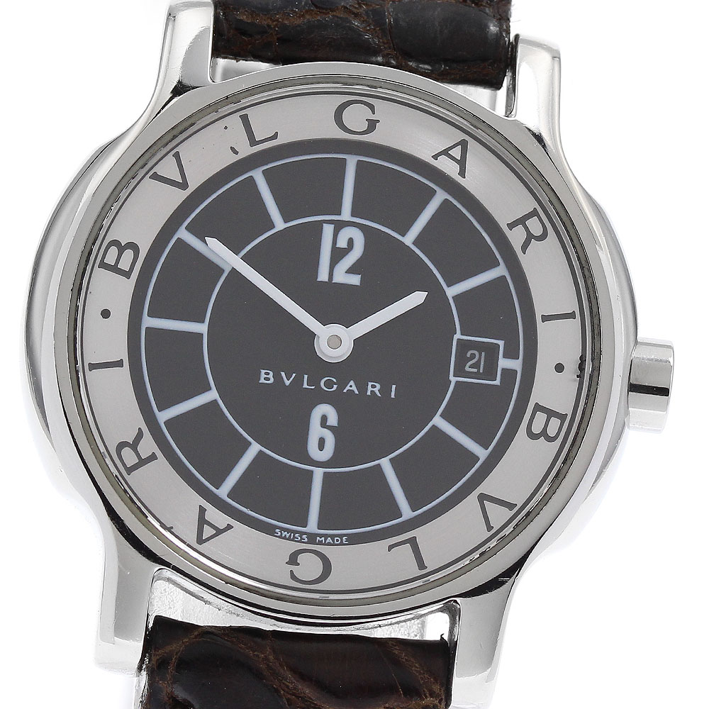 ブルガリ BVLGARI ST29S ソロテンポ デイト クォーツ レディース _893066 中古【ST29S】ブルガリ（BVLGARI） ソロテンポ デイト ｜カリトケ