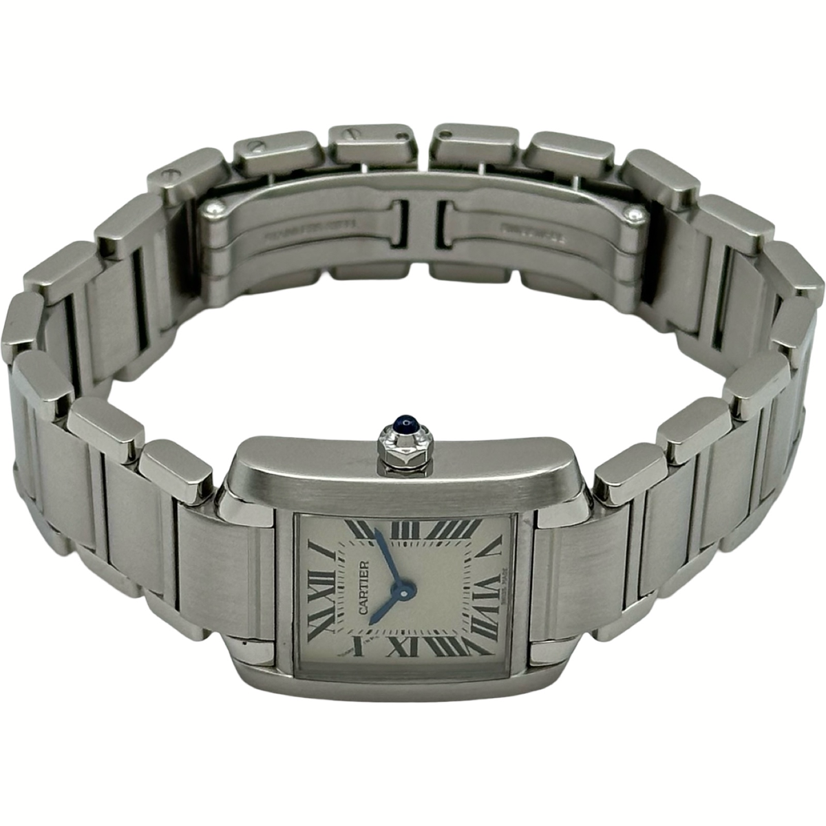 T286 カルティエ タンクフランセーズSM W51008Q3 クォーツ カルティエ Cartier タンク フランセーズ SM W51008Q3 腕時計 - Used B