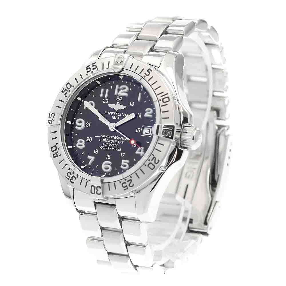 ブライトリング BREITLING A17360 スーパーオーシャン デイト 自動巻き