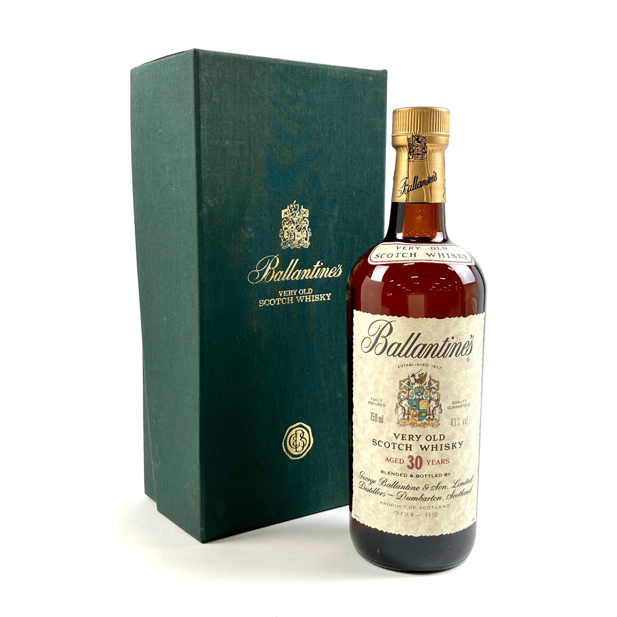 古酒】Ballantine's 30年 スコッチウイスキー 750ml 43% 【公式通販】