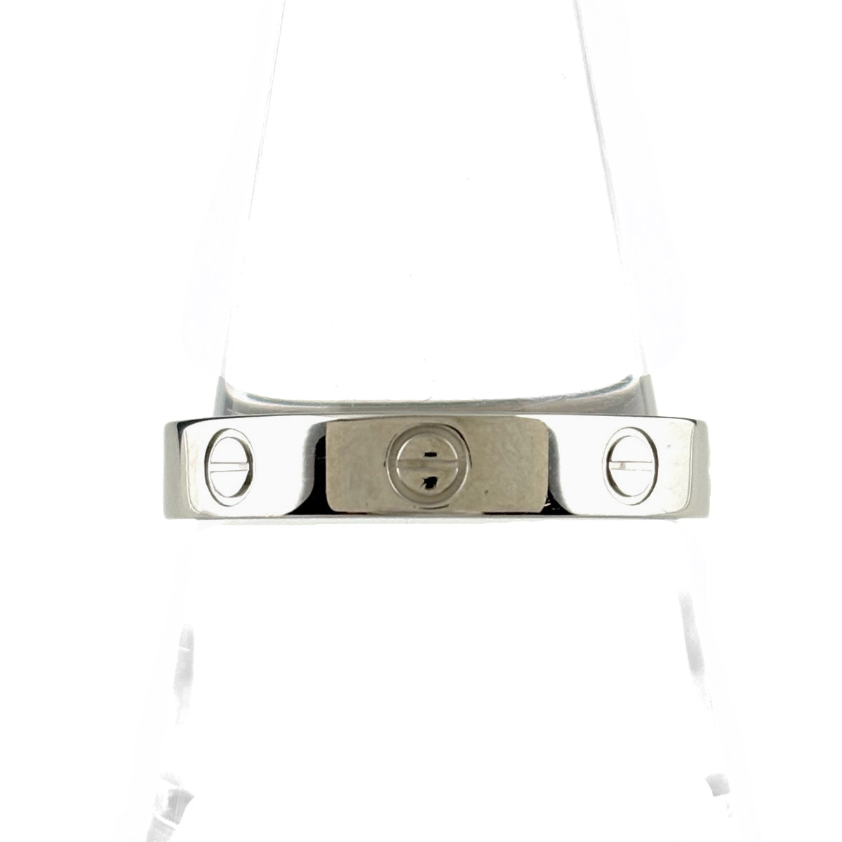 カルティエ CARTIER ミニ ラブ リング プラチナ 指輪 リング 19号 