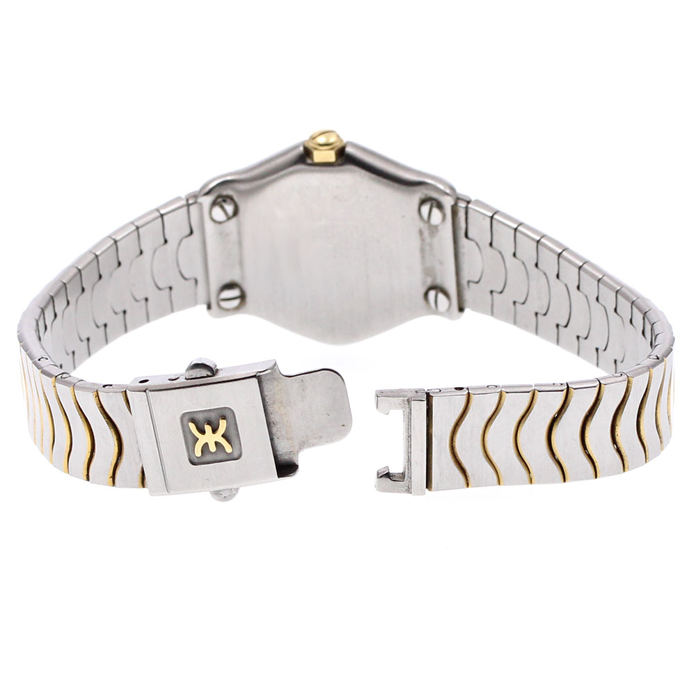 エベル EBEL クラシックウェーブ ダイヤベゼル クォーツ レディース