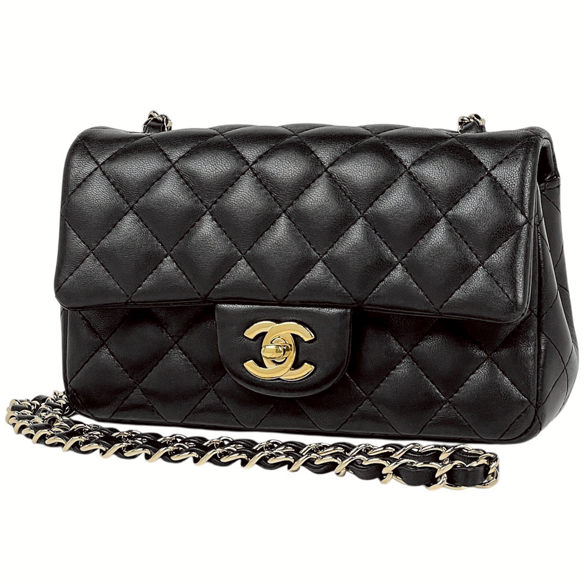 シャネル CHANEL マトラッセ シングルフラップ チェーン ショルダー