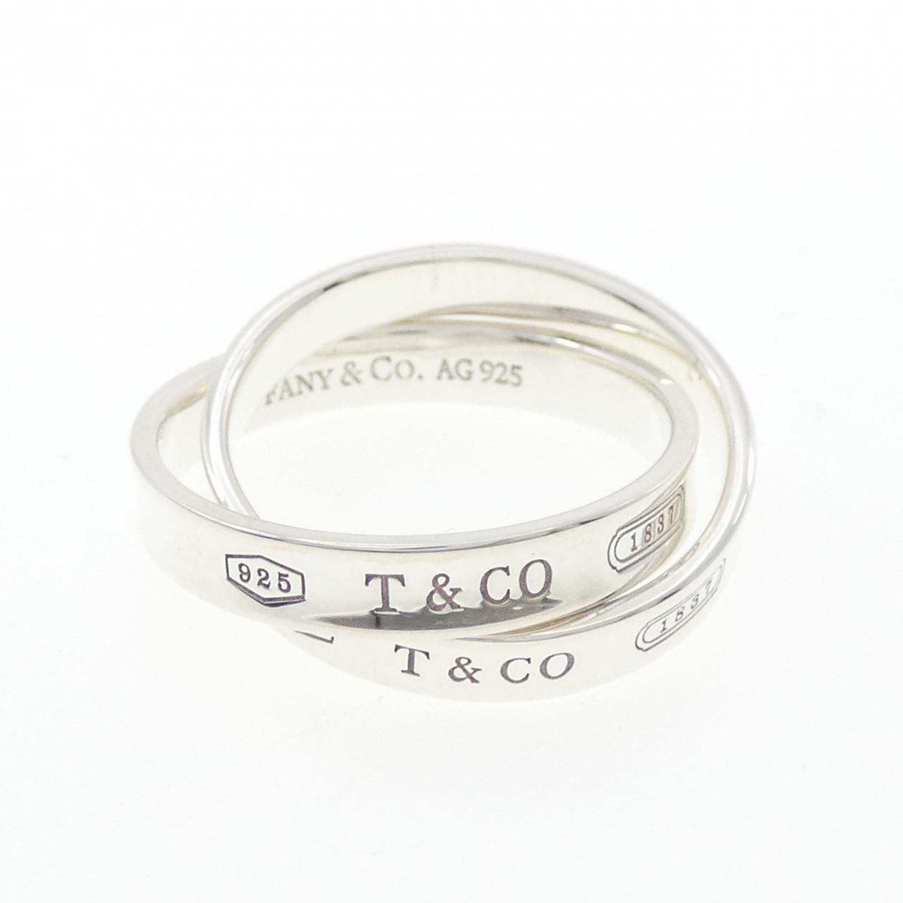 ティファニー TIFFANY&Co. 1837 バングル カデナチャーム 3連 シルバー 