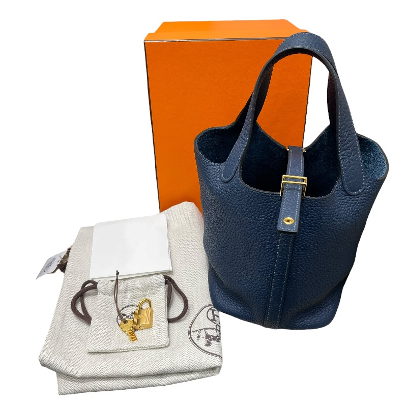 エルメス HERMES ピコタンロックPM W刻 ハンドバッグ - Used A