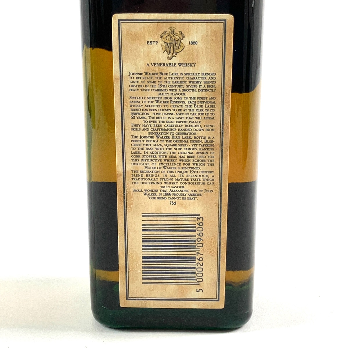 ジョニーウォーカー JOHNNIE WALKER ブルーラベル 750ml スコッチ