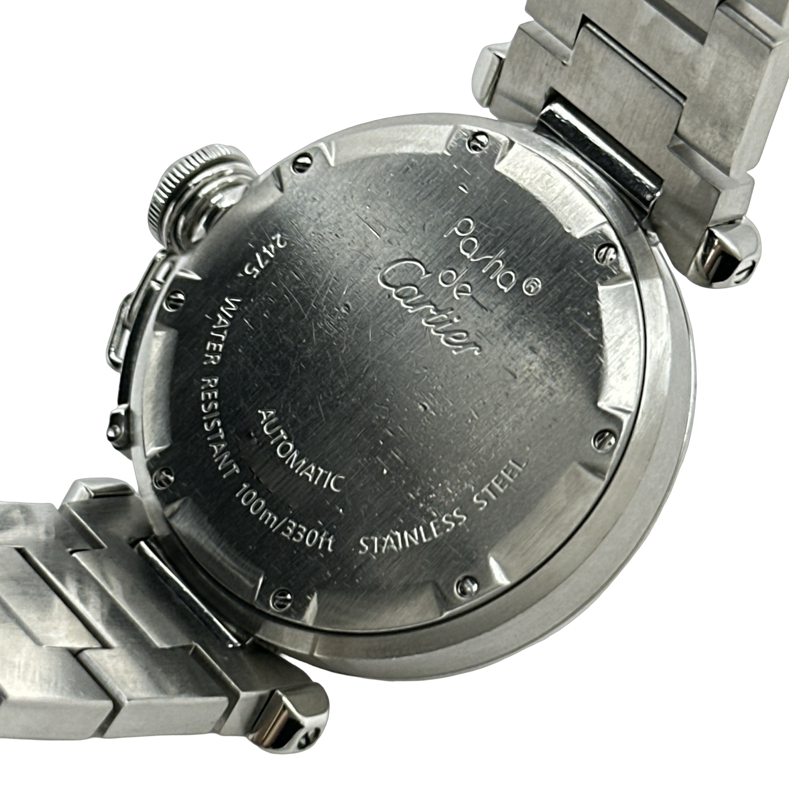 カルティエ Cartier パシャC 35mm ビッグデイト W31053M7 腕時計 