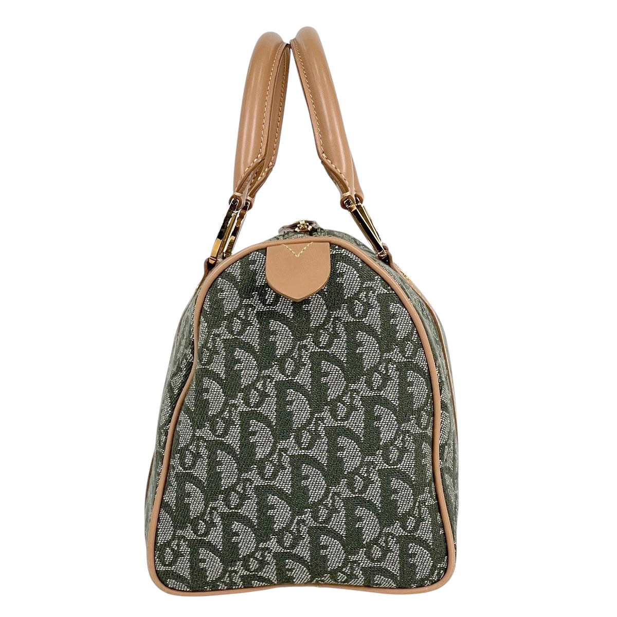 Christian Dior トロッター柄 ロゴ柄 シャンパンゴールド系 クリスチャンディオール Christian Dior トロッター柄 ハンドバッグ