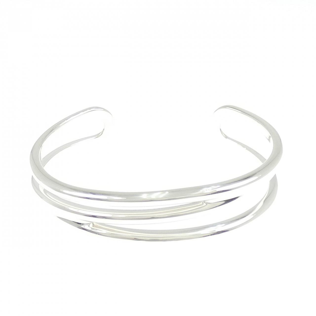 ティファニー フラットワイヤー フック&アイ ハート バングル | MOLTS