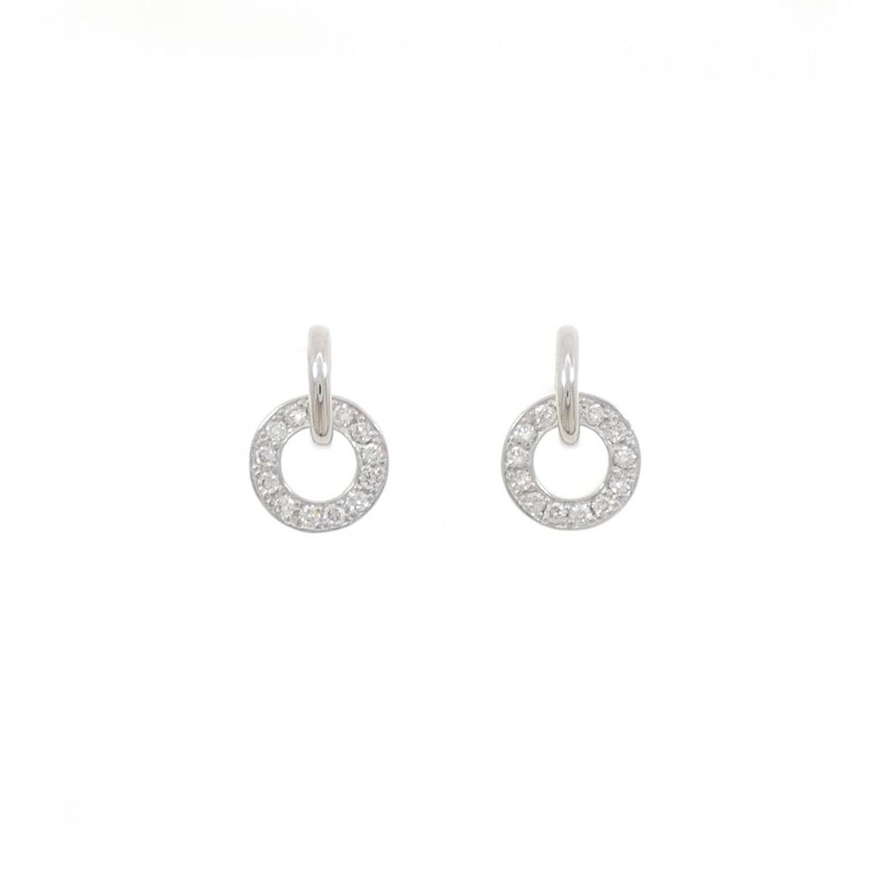 K14WG ダイヤピアス K14WG ダイヤモンド ピアス | MOLTS