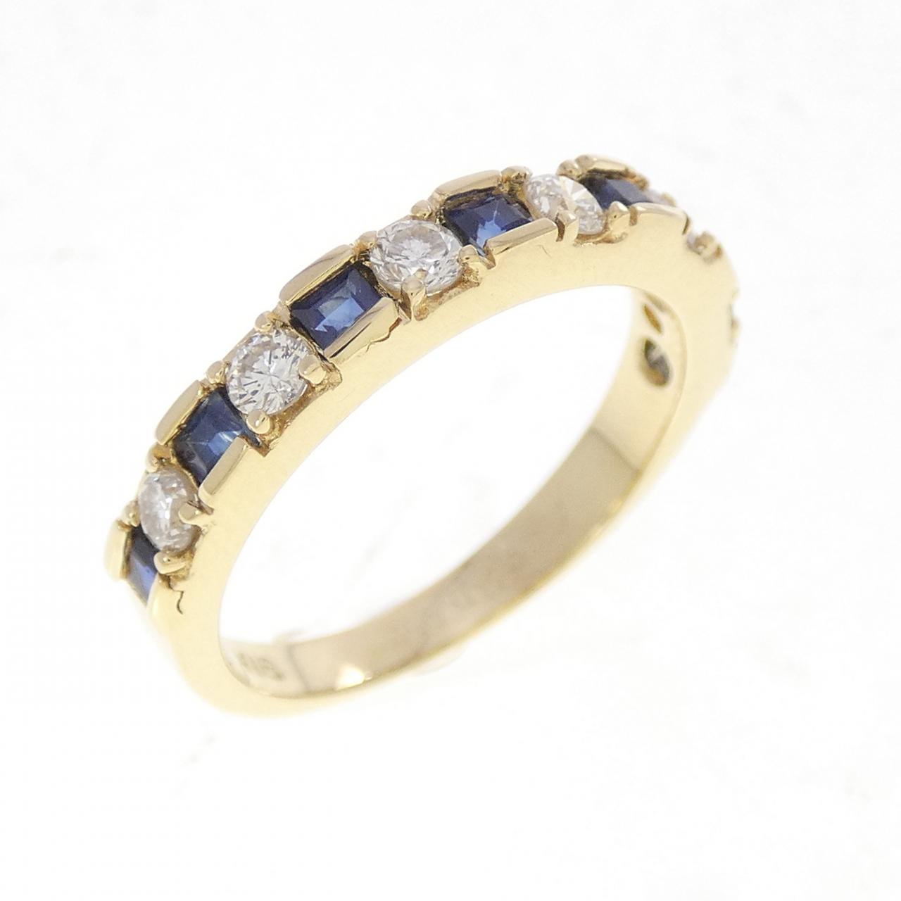 K18YG サファイヤ リング 0.62CT - Used B (230-000-515-0891) | MOLTS
