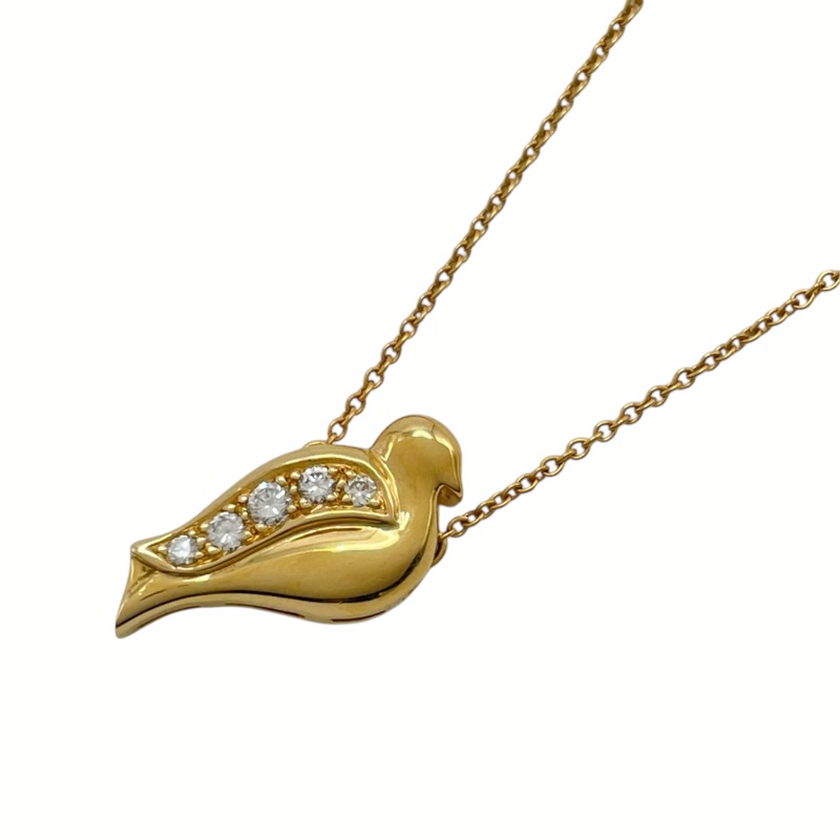 Tiffany & Co. バードモチーフ ネックレス ティファニー TIFFANY＆CO 鳥モチーフネックレス ネックレス - Used A