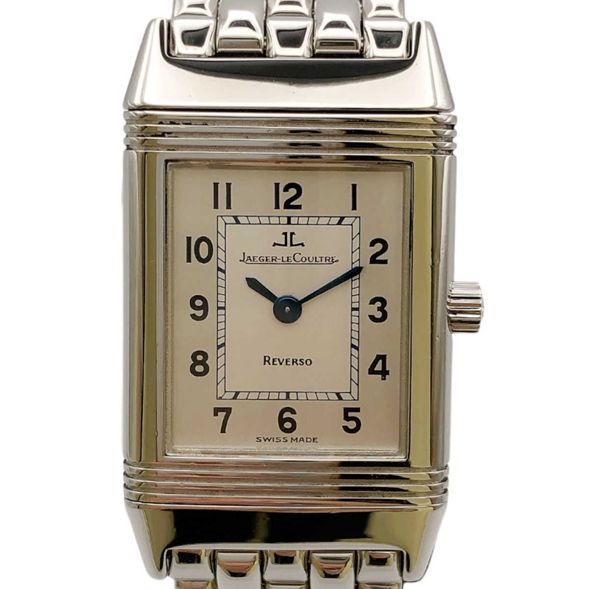 T091 ジャガールクルト レベルソ クラシック 260.8.08 クォーツ JAEGER LE COULTRE ジャガー・ルクルト レベルソ レディ クォーツ