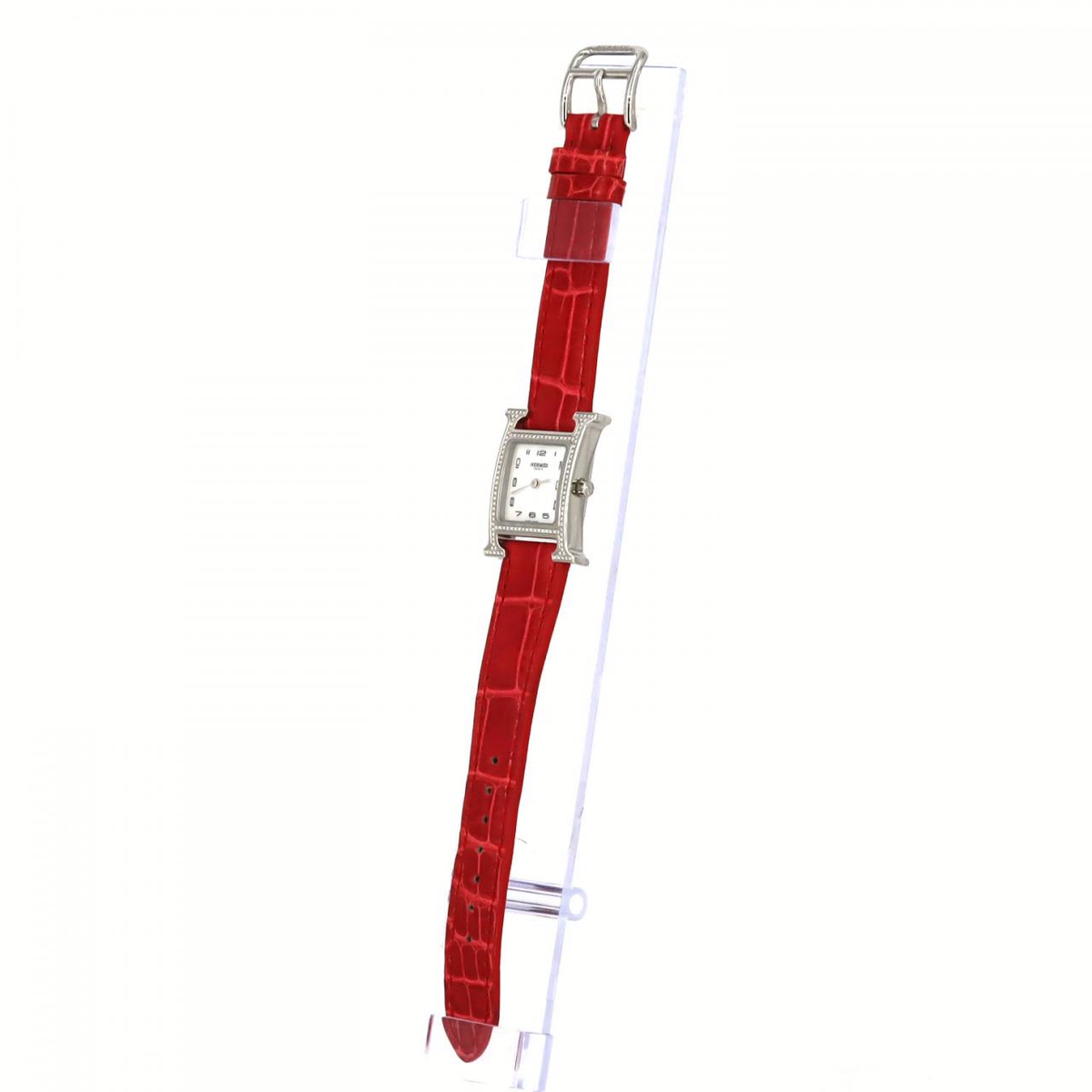 【超美品】エルメス HH1.235 Hウォッチ バンド エルメス Hウォッチ/D HH1.235 SS クォーツ - Used A (270-004-213