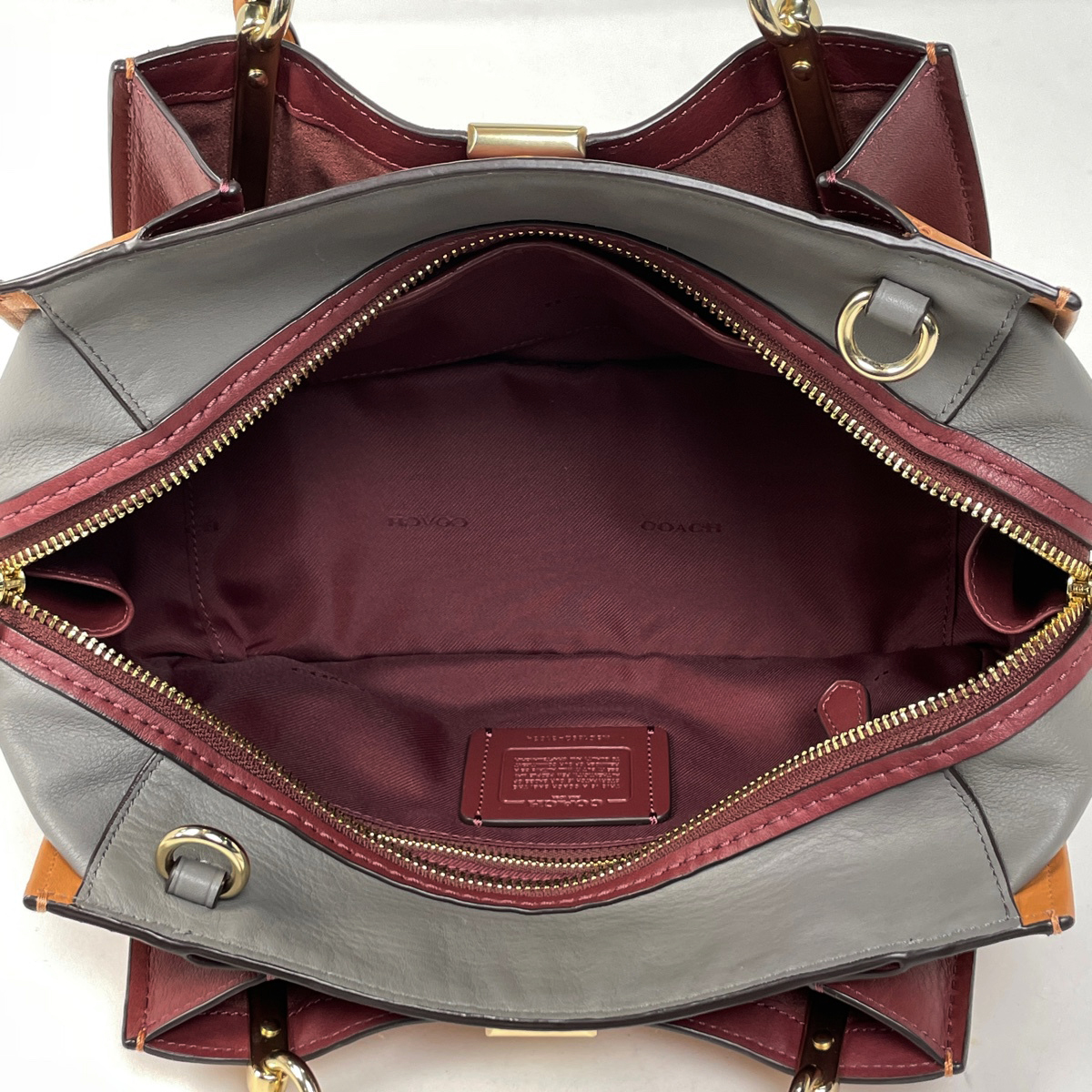 COACH ドリーマー 2way ハンドバッグ レザー スエード マルチカラー コーチ COACH ドリーマー ハンドバッグ 2WAY ショルダーバッグ