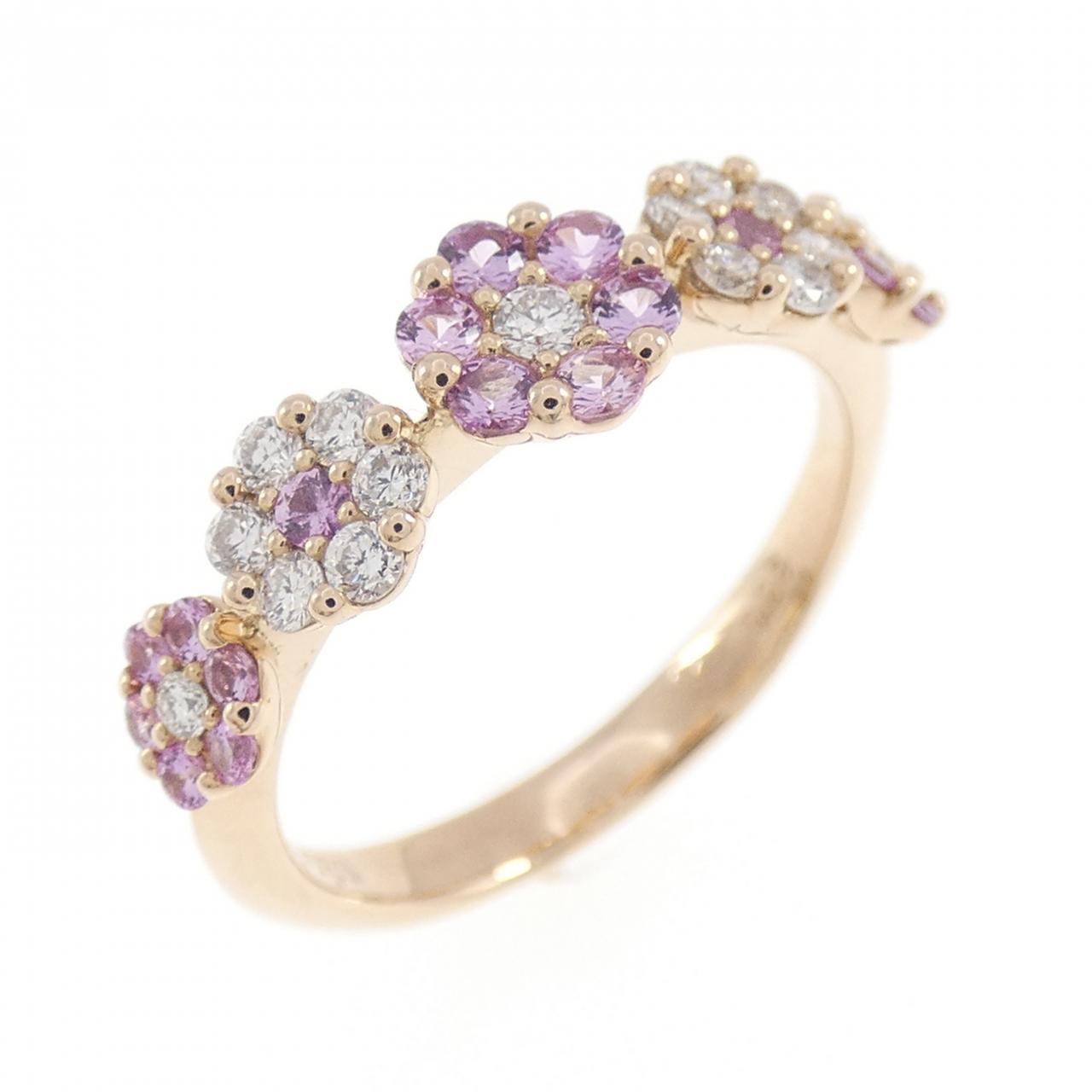 ポンテヴェキオ フラワー リング 0.28CT - Used A (230-000-487-9670 