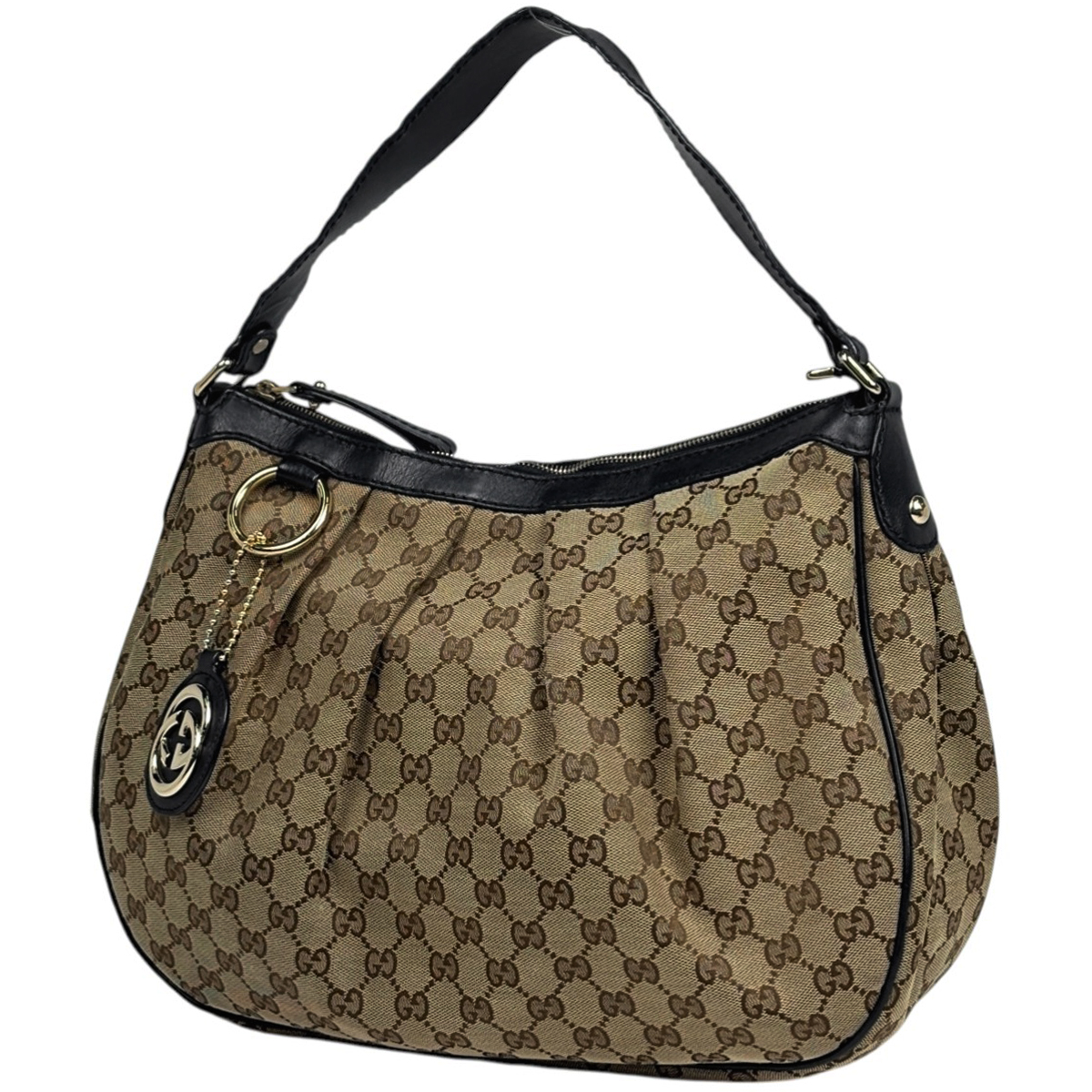 グッチ GUCCI グッチシマ スーキー ハンドバッグ シマレザー 