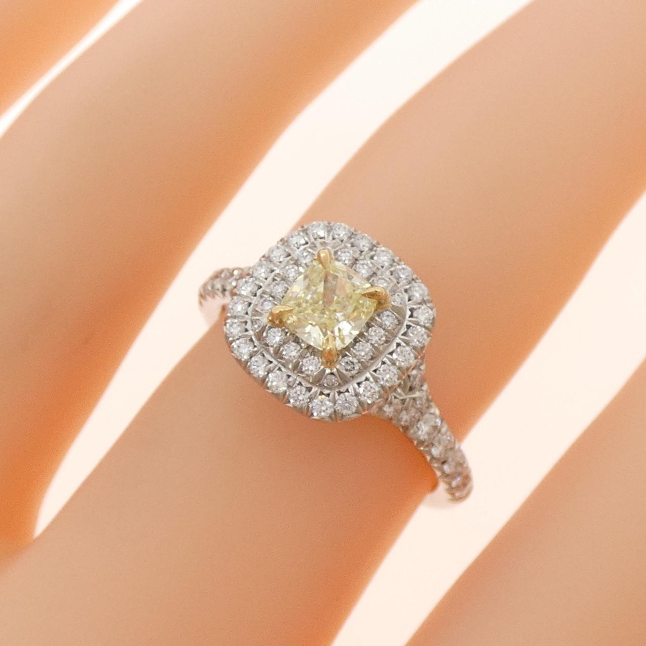 ティファニー ソレスト リング 0.47CT FY VS2 - Used A (230-000-595