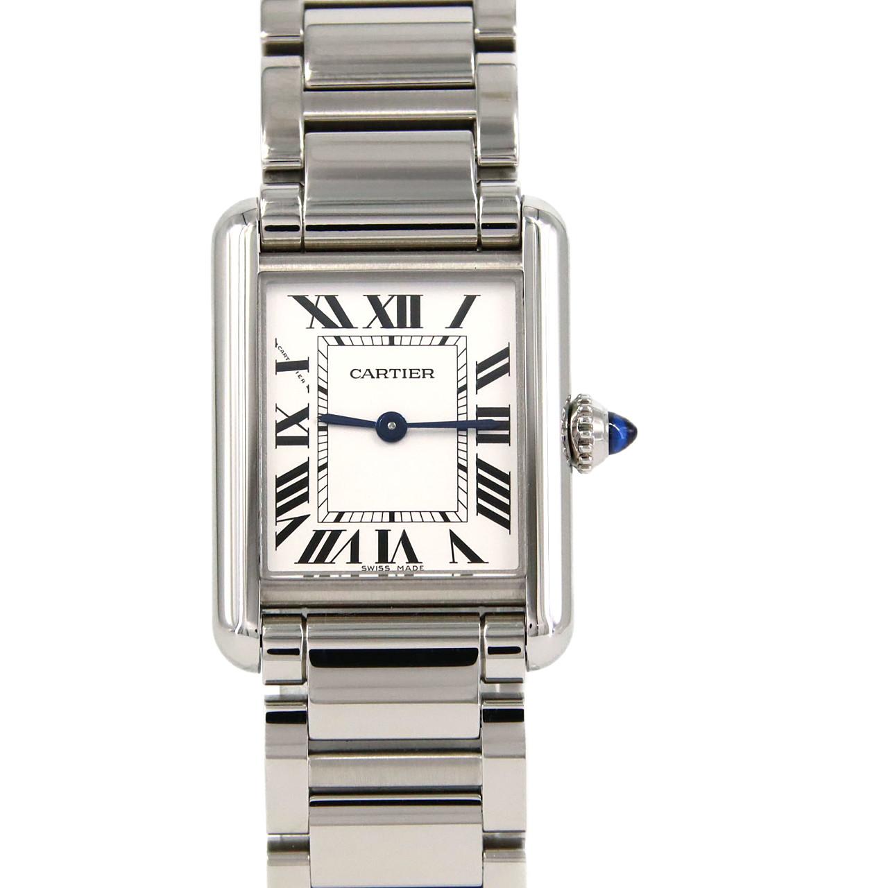 【ノーメンテナンス還元価格】カルティエ マストタンクSM GP W1003153 GP クォーツ Cartier - 【ノーメンテナンス還元価格】カルティエ マストタンクSM GP