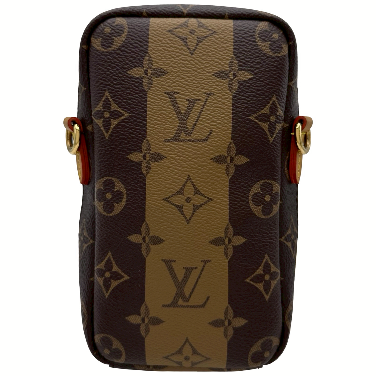 ルイ・ヴィトン LOUIS VUITTON LV×NIGO ダブル・フォンポーチ M81005